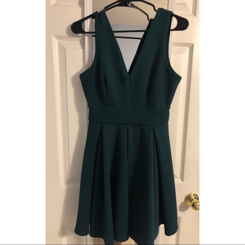 Green dress